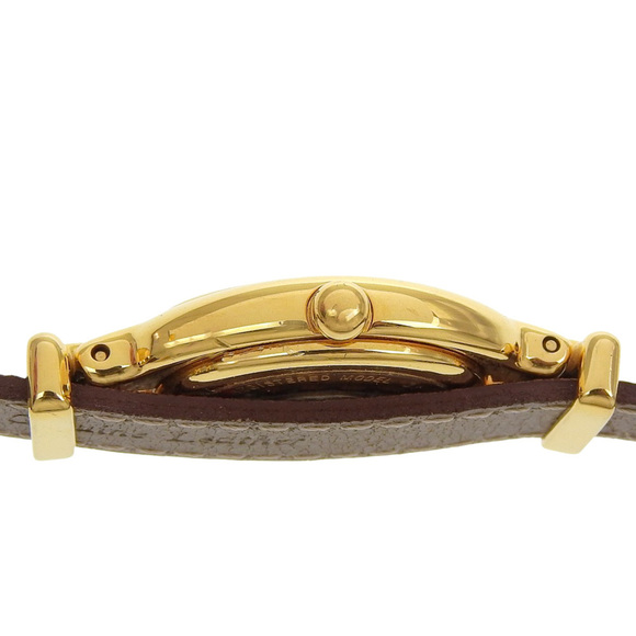 Fendi Women's 640L Gold-Plated Quartz Watch with Analog Display and Silver Dial - Picture 5 of 11